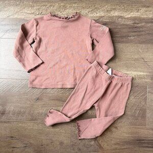 6-12m Zara Lettuce Trim Set